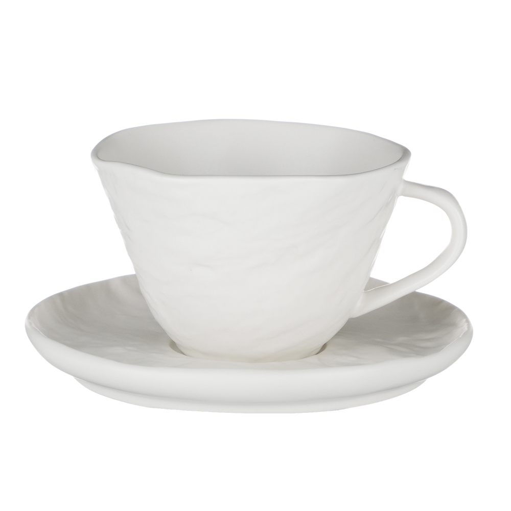 BY STAS MIKHAILOV Слейт Набор чайный 4пр, 250мл, 15см, фарфор