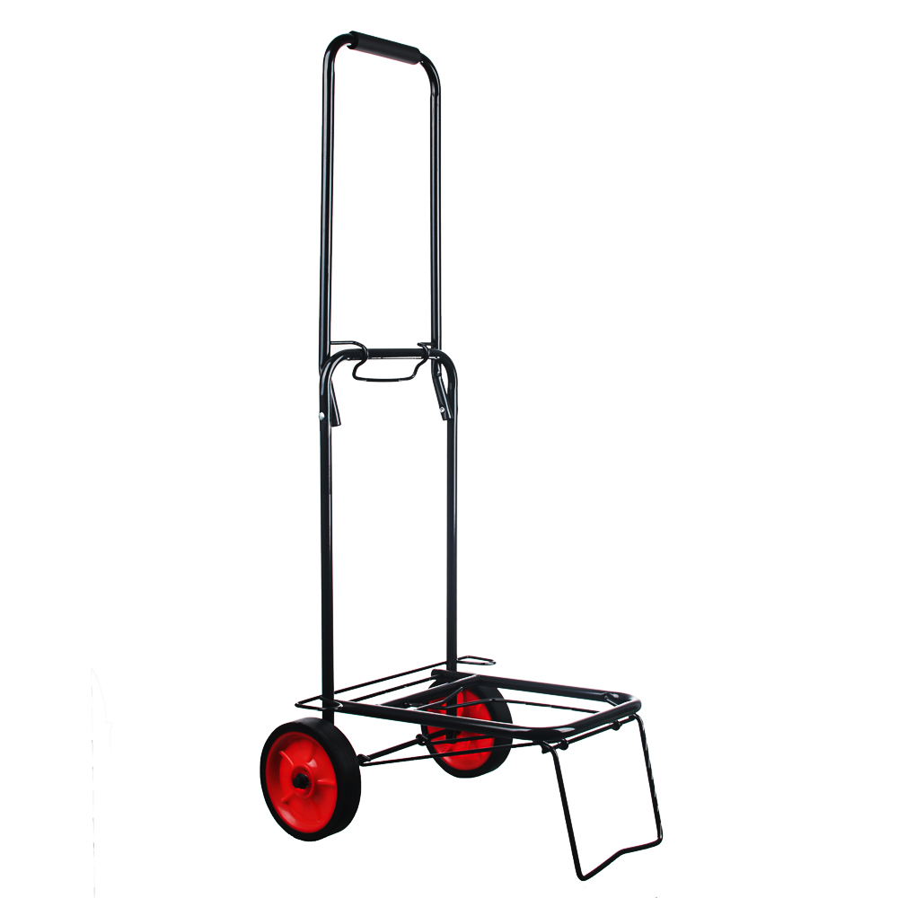 VETTA Trolley for bags, load capacity 40kg, metal, 95x35x46cm, wheels d14cm, black