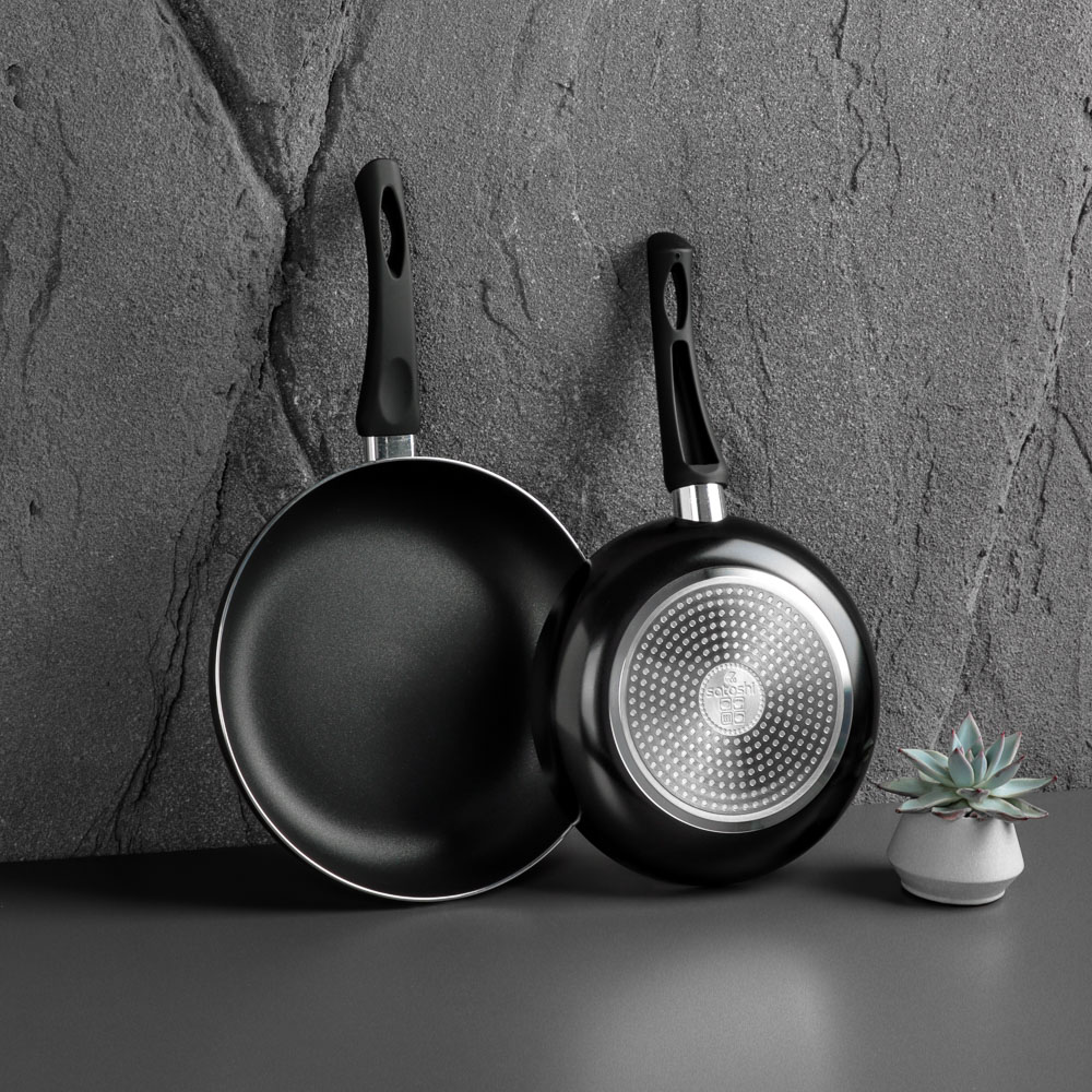 SATOSHI Graphite Frying pan d28cm, non-stick coating, induction