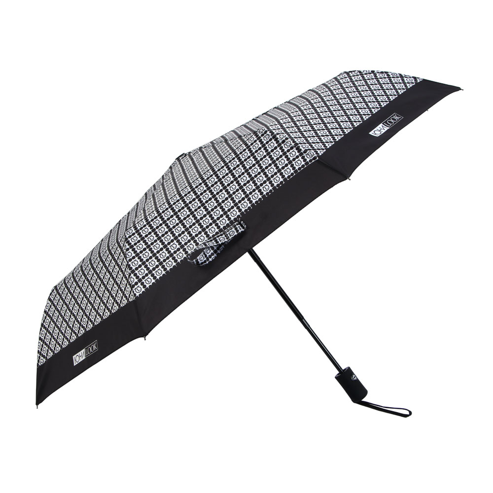 YL Automatic umbrella, plastic, alloy, polyester, 53.5 cm, 8 spokes