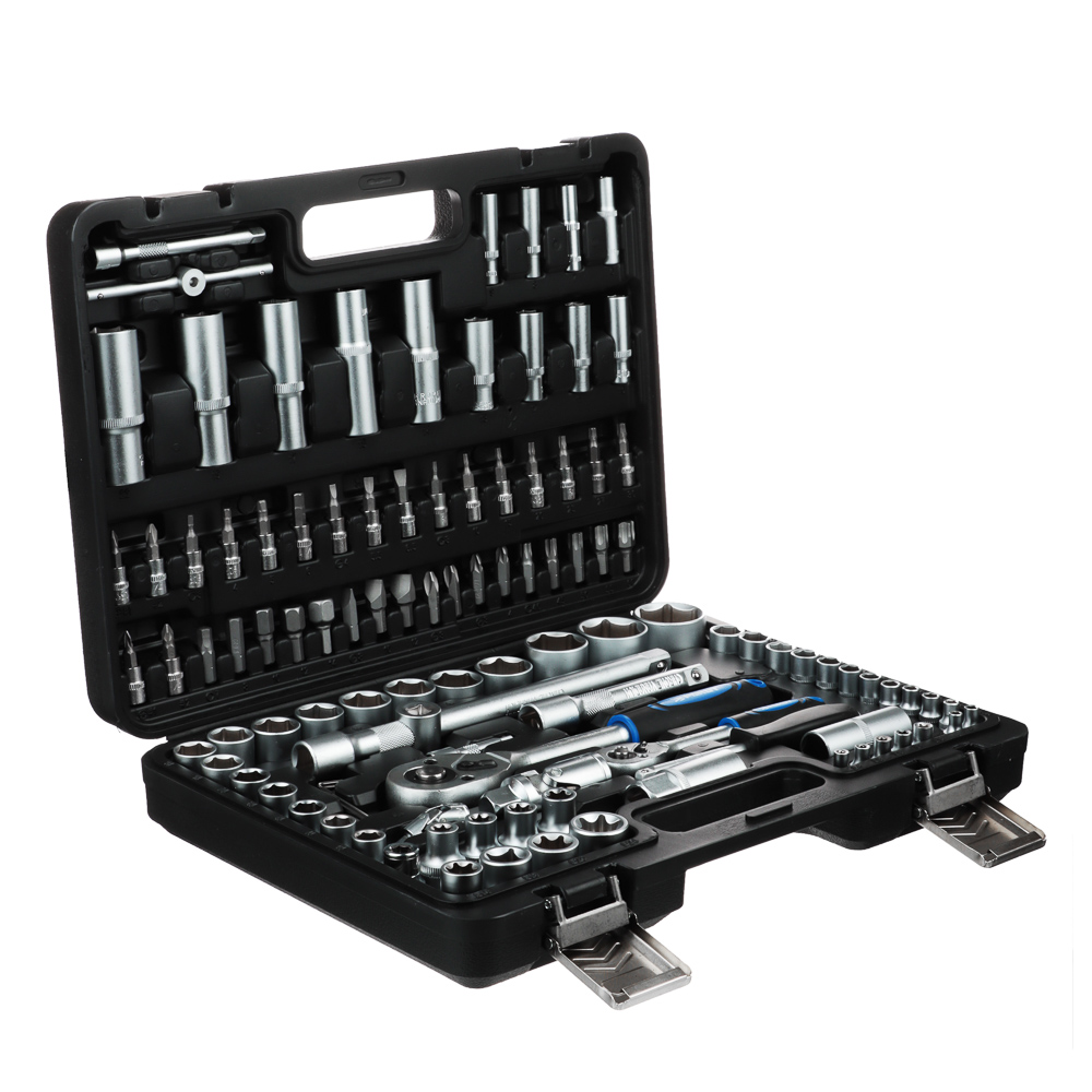 ROKOT Automotive tool set, 108 items, 1/4"+1/2"