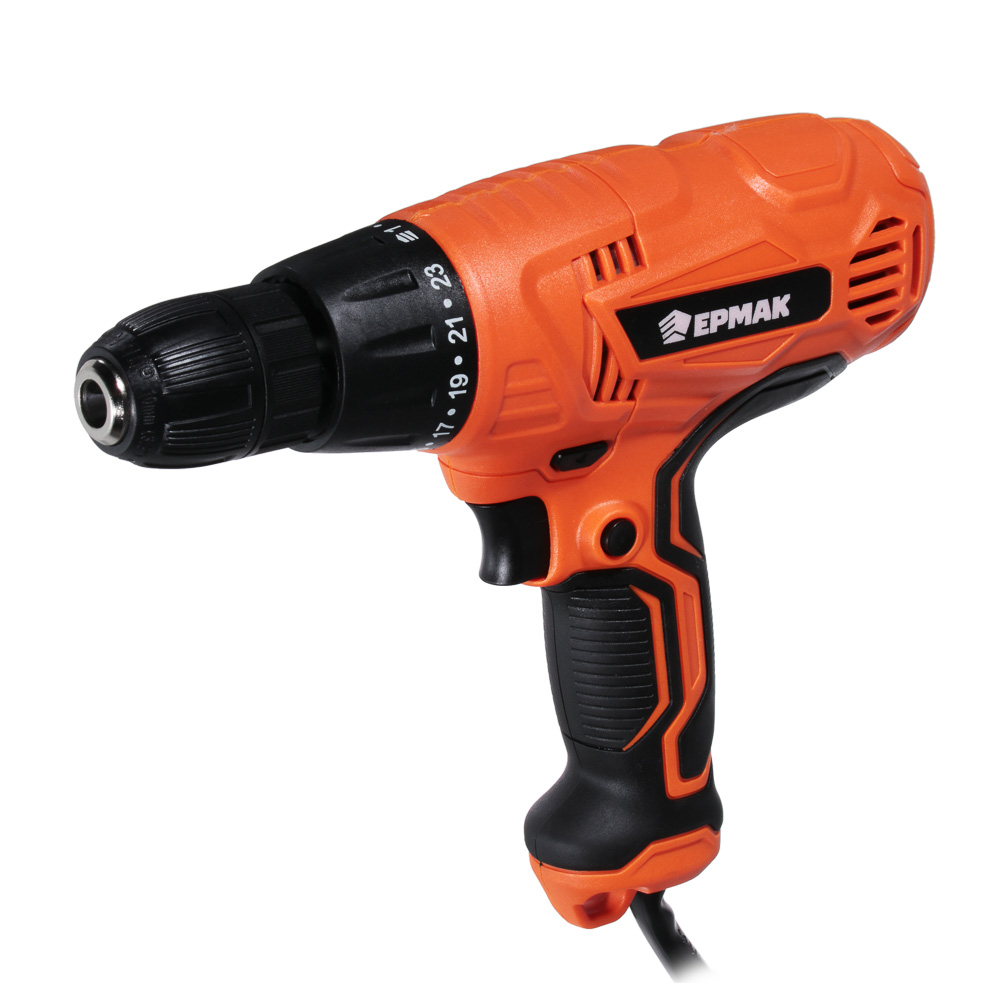 ERMAK Electric drill and screwdriver. DSHE-10/400, 400 W, 0-750 rpm